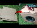 How to make homemade portable Bluetooth speaker with speaker and cardboard #viralvedio