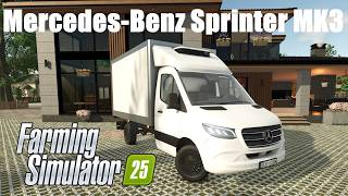 Farming Simulator 25 Mods - Mercedes-Benz Sprinter MK3