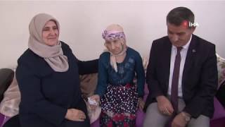 Erzincanda Hayatı Boyunca Kimliksiz Yaşayan Kadın 85 Yaşında Kimlik Sahibi Oldu