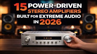 Top 15 Power-Driven Stereo Amplifiers of 2026 – Engineered for Extreme Audio Performance