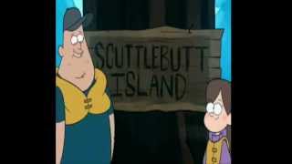 Gravity Falls Dude check it  butt island for 1 Hour