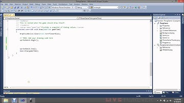 XNA on Windows Phone - Demo 8.1.1 and Demo 8.1.2