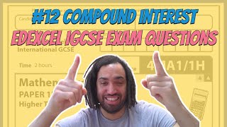 #12 Compound Interest - Edexcel IGCSE Exam Questions