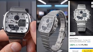 Luxury Analog Digital Watch For Men | Smart & Stylish Men’s Wrist Watch ⌚