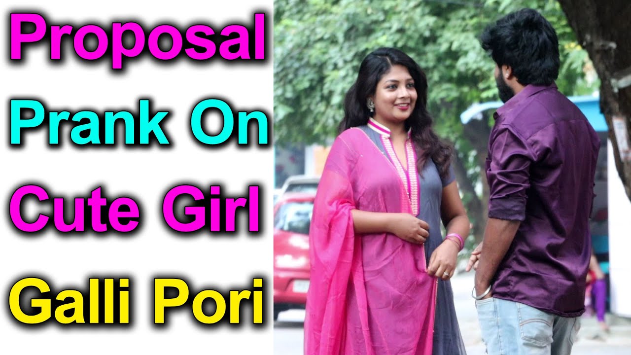 Proposal Prank On || Cute Girl || Galli Pori || Telugu Pranks || Telugu Waala ||
