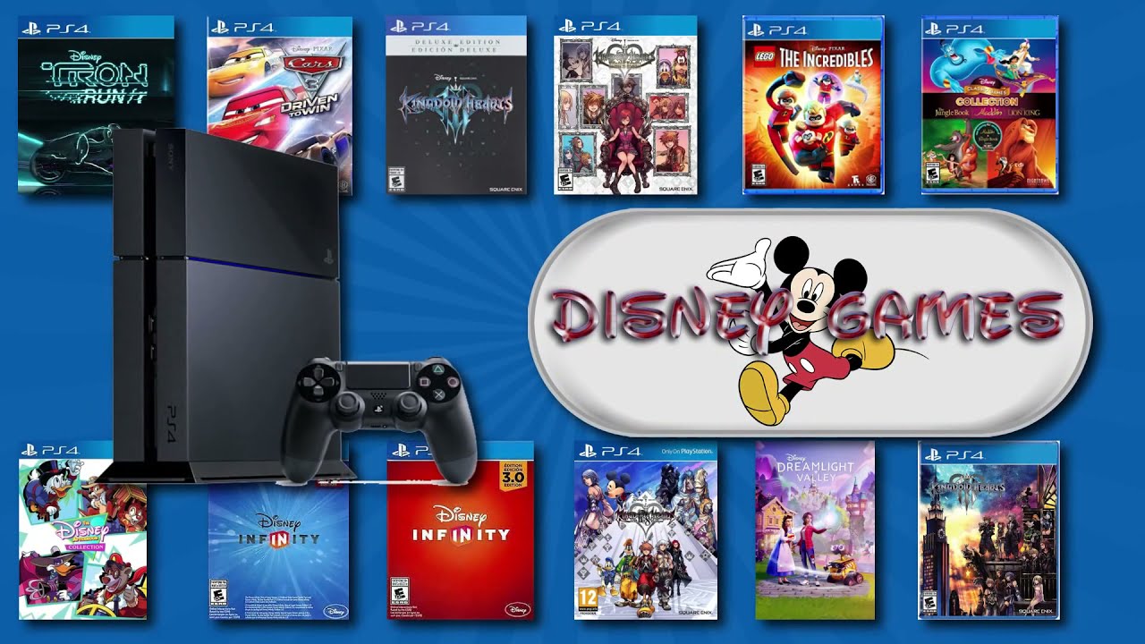 Todos los juegos de Disney para PS4