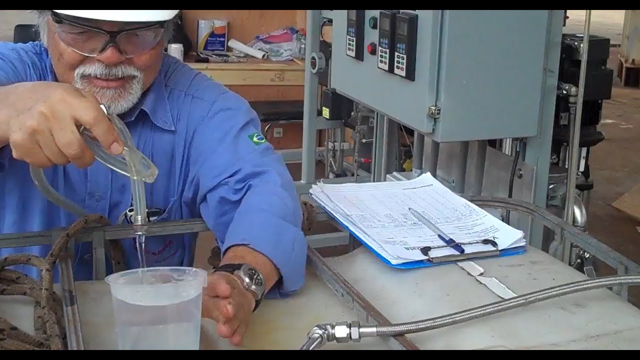 Vinassa Vinasse membrane filtration with VSEP at a Brazilian Ethanol Plant