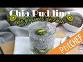 Recette de pudding aux graines de chia et kiwi  ptitchefcom
