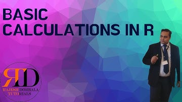 Basic Calculations Using R | R Beginner Series | R for Business Analytics