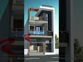 House elevation 20*45 ! House design
