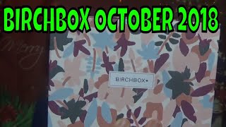 BIRCHBOX OCTOBER 2018