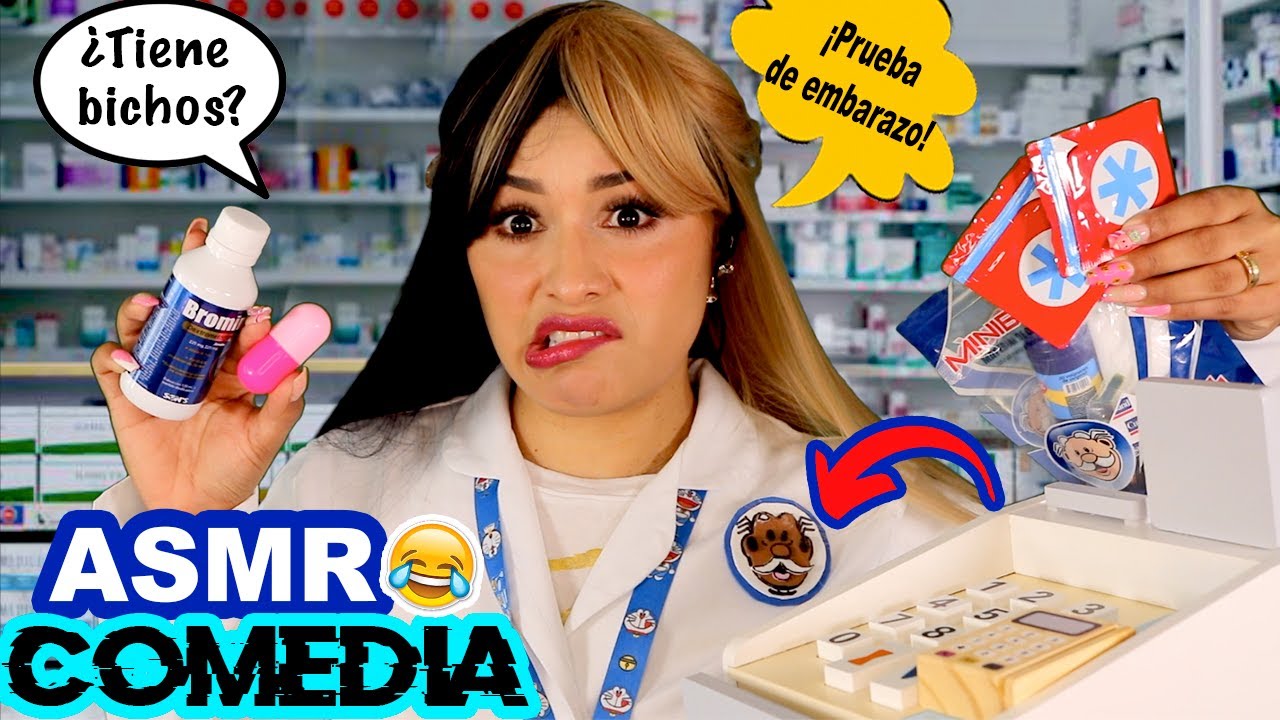 Te atiende LA EMPLEADA 😂 INDISCRETA y ANTIPÁTICA de 💊 FARMACIAS SIMILARES 😱 I Ges ASMR