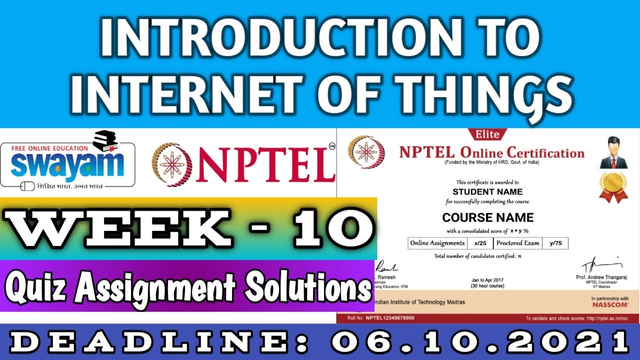 internet of things assignment