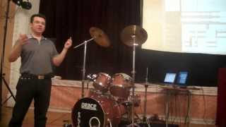 Играть на барабанах.Андрей Котов(экс Агата Кристи)Мастер-класс (1 часть)(В рамках комплексной программы подготовки 
