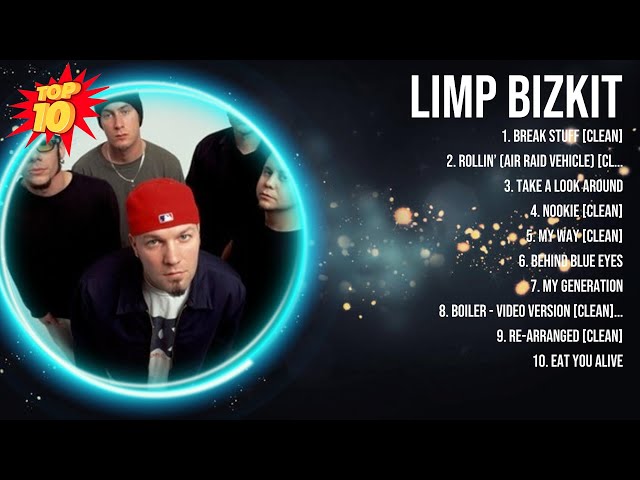 Limp Bizkit 2024 MIX ~ Top 10 Best Songs ~ Greatest Hits ~ Full Album class=