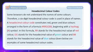 More on HTML and CSS || Chapter-5 || Class-7 || Computer-7