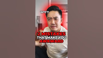 AVOID AWKWARD CONVERSATIONS with 2 simple tips! #communicationskills #charisma #shorts