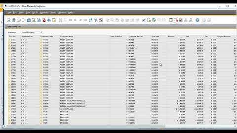 How to see all open A/R Invoices in SAP B1 for all customers