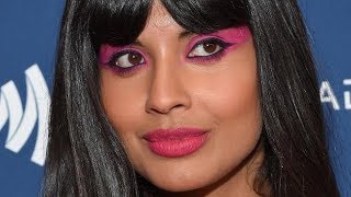 Jameela Jamil shares photo of her ‘boob stretch marks’: ‘I hereby rename them all Babe Marks’