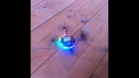 Crazyflie and NeoPixel Test #1