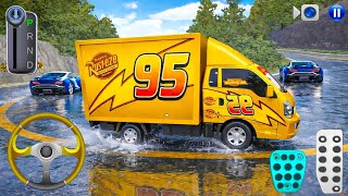 Lightning Truck in Rain! ⚡🚚 3D Driving Class 2026 😱🔥 Car Driving Games | GaMiNg WiTh ArYaN  screenshot 3