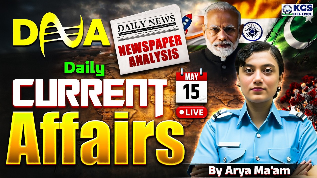 15 May 2026 Newspaper Analysis | April Daily Current Affairs 2026 for ...