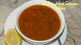 soupe marocaine HARIRA - recette ramadan - شوربة حريرة مغربية-Moroccan soup HARIRA