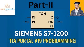 Timer OFF (TOF) in Siemens S7-1200 | TIA Portal V19 Explained | Smart Automation Solutions
