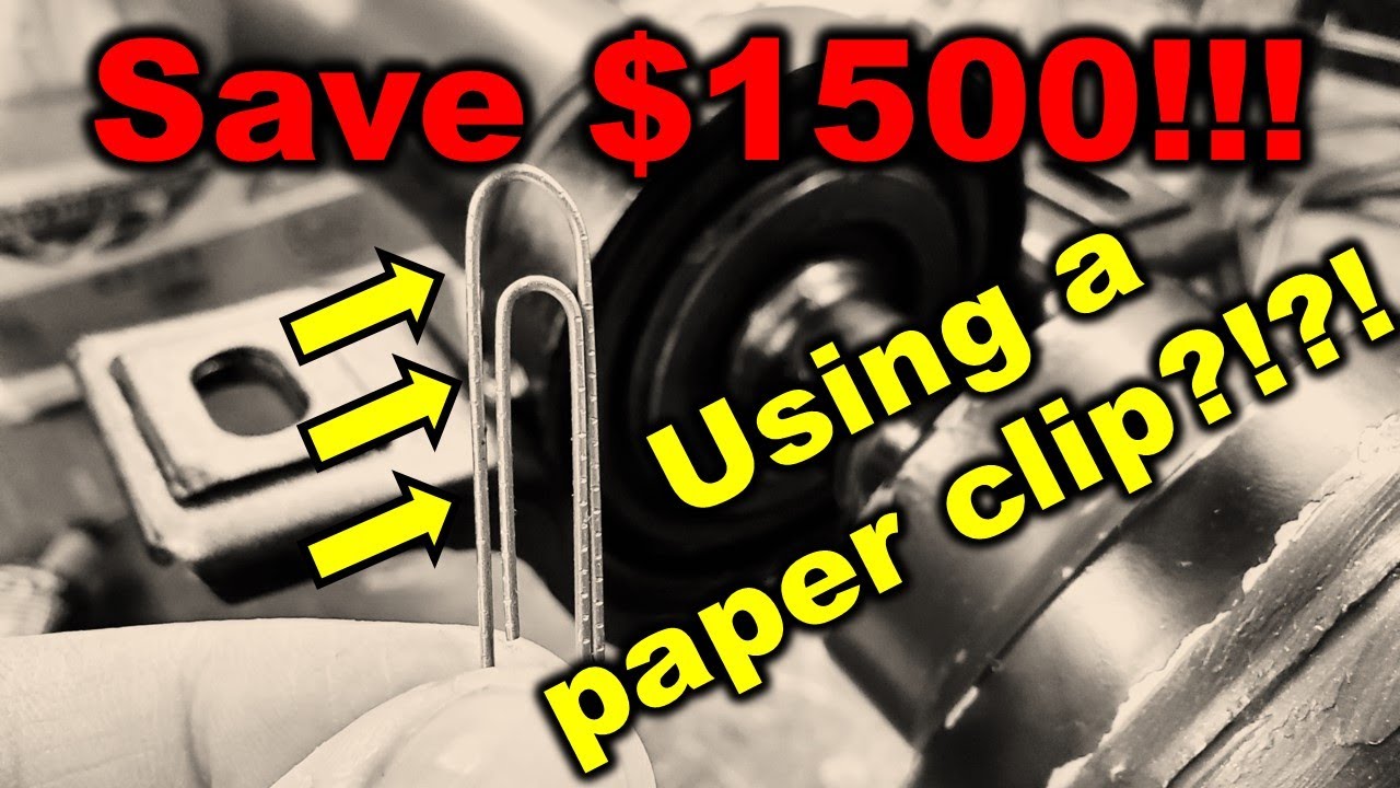 Как заменить центральный опорный подшипник карданного вала/подвесной подшипник на Mercedes GL/ML/...