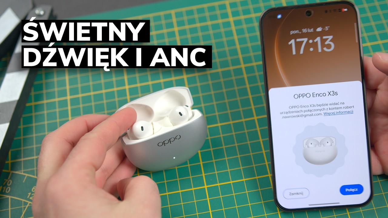 OPPO Enco X3s - Świetna jakość chociaż nudy wygląd