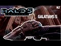 Reading Book of Galatians Chapter 5 | Halo 5 Guardians Game Play