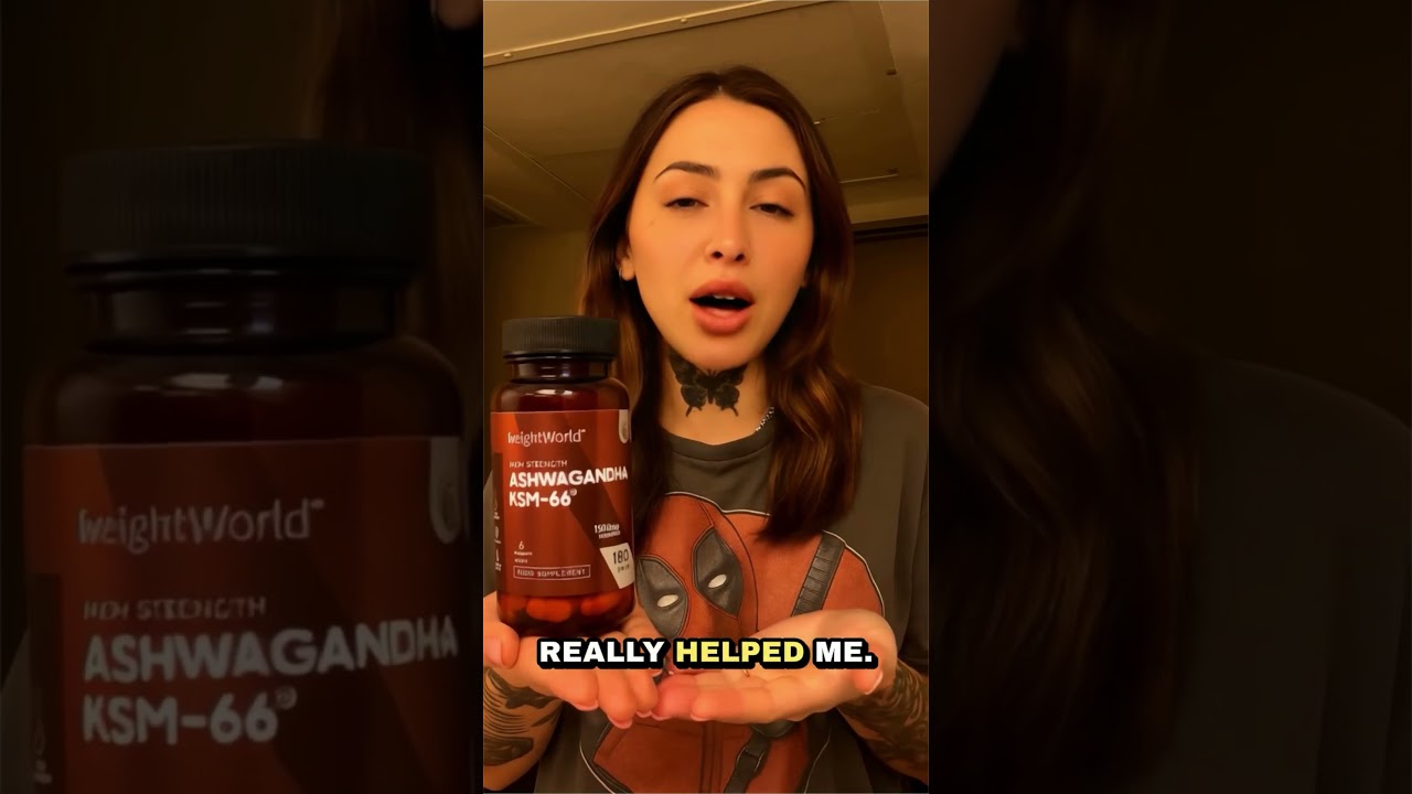 WeightWorld Ashwagandha KSM-66: For Natural Stress & Energy Support