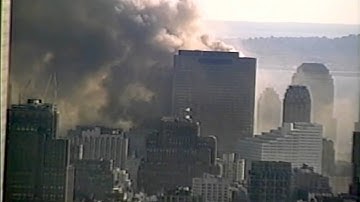 WTC 7 Smoking / Full Collapse Sequence / Dust Plume (Improved Video)