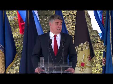 Govor Zorana Milanovića u Kninu, 5.8.2021.