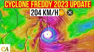 Tracking Cyclone Freddy 2023 Update | Meteo Maurice - Feb 20
