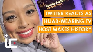 Social Media Reacts As Hijab-Wearing Muslim Makes History On Tv Islam Channel