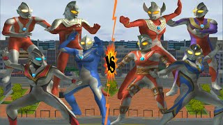 DELUSION ULTRASEVEN VS TARO, ULTRAMAN VS TIGA, EVIL TIGA VS EVIL DYNA, COSMOS VS ACE ROBOT #ウルトラマン