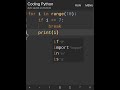 practice makes man perfect ❣️#break statement #python#codin#youtubeshorts