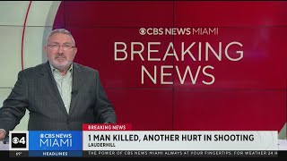 Man shot, another injured in Lauderhill shooting