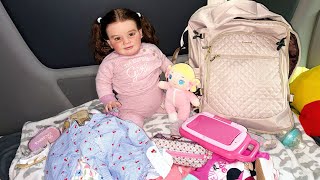 Que Hay En La Maleta Viaje De Mi Bebé Reborn Lunaraviaja Por Primera Vez En Tráiler