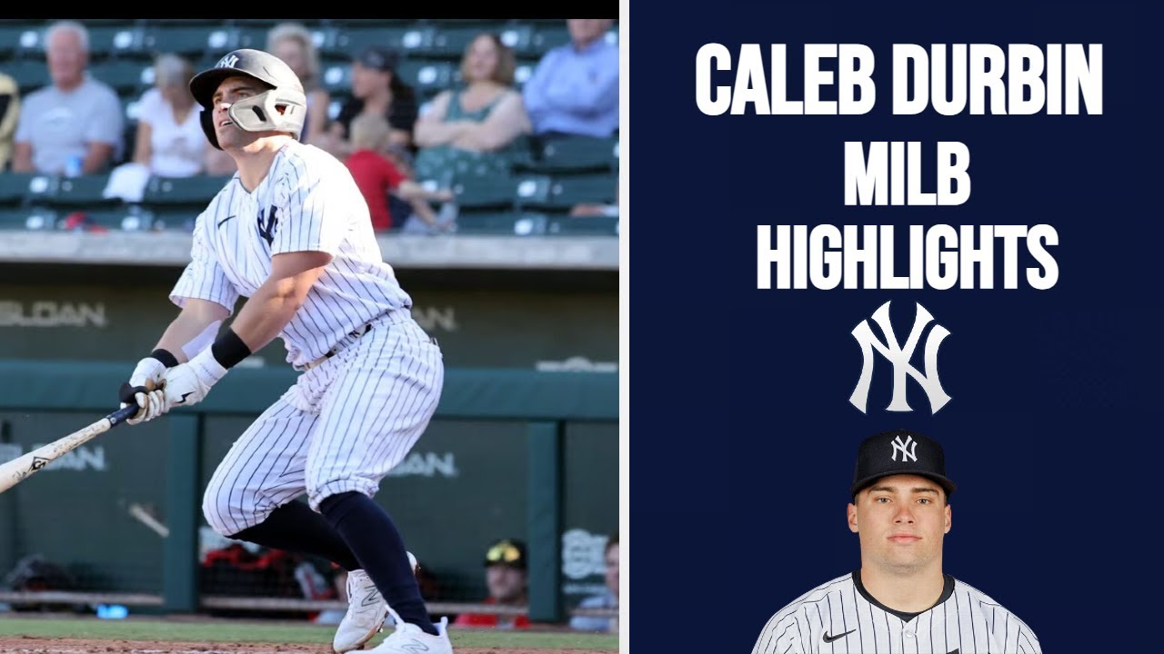CALEB DURBIN MILB HIGHLIGHTS!