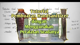 Tutorial buat hand sanitizer