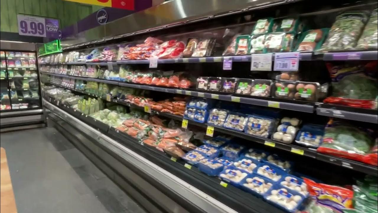 Harris Teeter Matthews ,NC 56ft Produce Case Lineup With Contronics