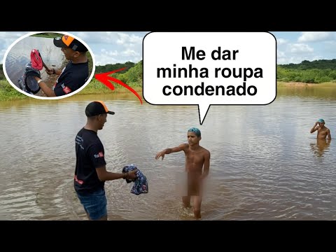 DEIXEI ELE SEM ROUPAS | OLHA NO QUE DEU