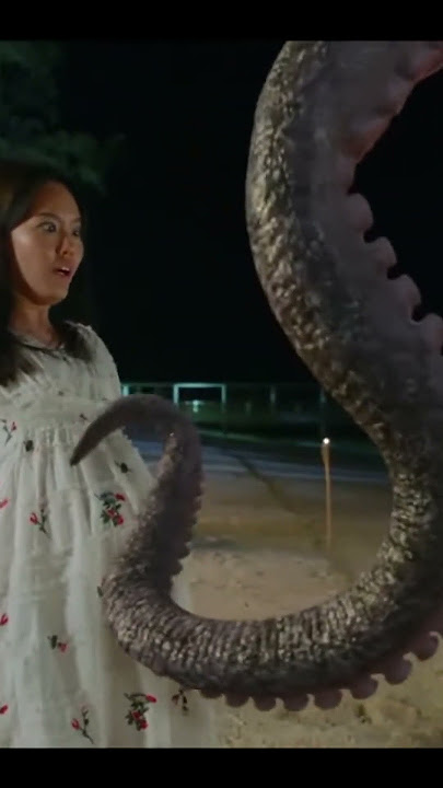 🐙🐙The giant octopus spared the pregnant woman! | Big Octopus | YOUKU MONSTER MOVIE
