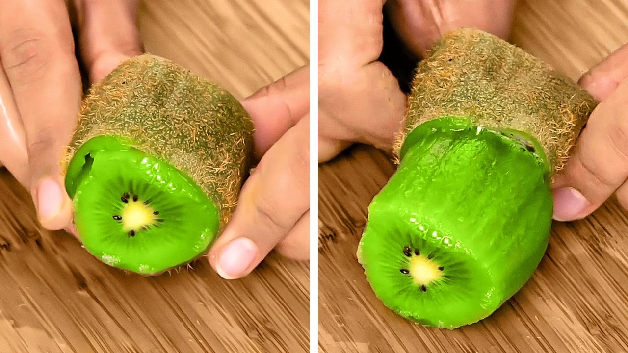 GENIUS FRUIT HACKS || How To Peel And Cut Fruits And Vegetables