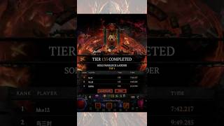 🤯 TOP1 WARLOCK TOWER APOCALPYSE BOSSKILL│ Diablo 4 Season 13 #diablo4 #diabloiv #lordofhatred