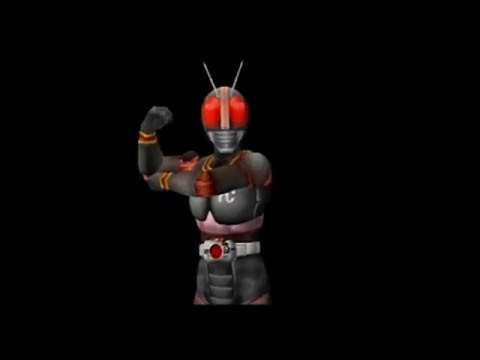 PS2 仮面ライダー正義の系譜 Black 必殺技 Lv2 High ライダーパンチ