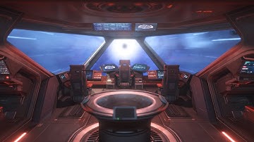 Spaceship Hyperspace Ambience | Immersive Space Travel Soundscape | NO AI