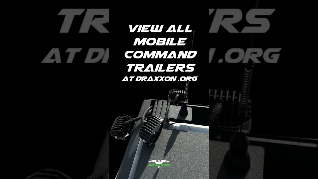 Top Mobile Command Trailer Features for Your Public Safety Department